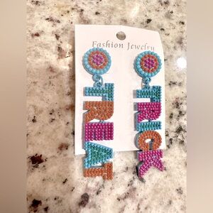 Halloween themed earrings